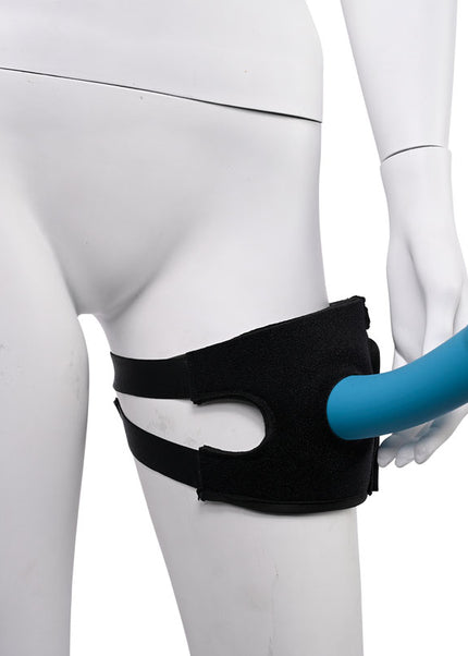 Pivot 2 in 1 Forced-O Strap - Thigh Harness for Massagers