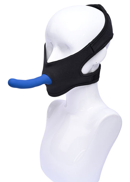 Pivot In Your Face Strap On - Black Face-Sitter Strap-On Harness (No Probe Included)
