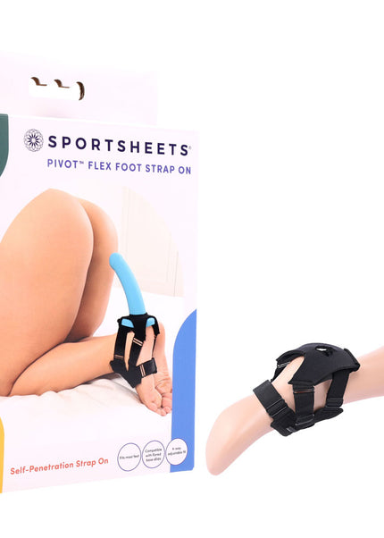 Pivot Flex Foot Strap On - Adjustable Strap-On Harness (No Probe Included)