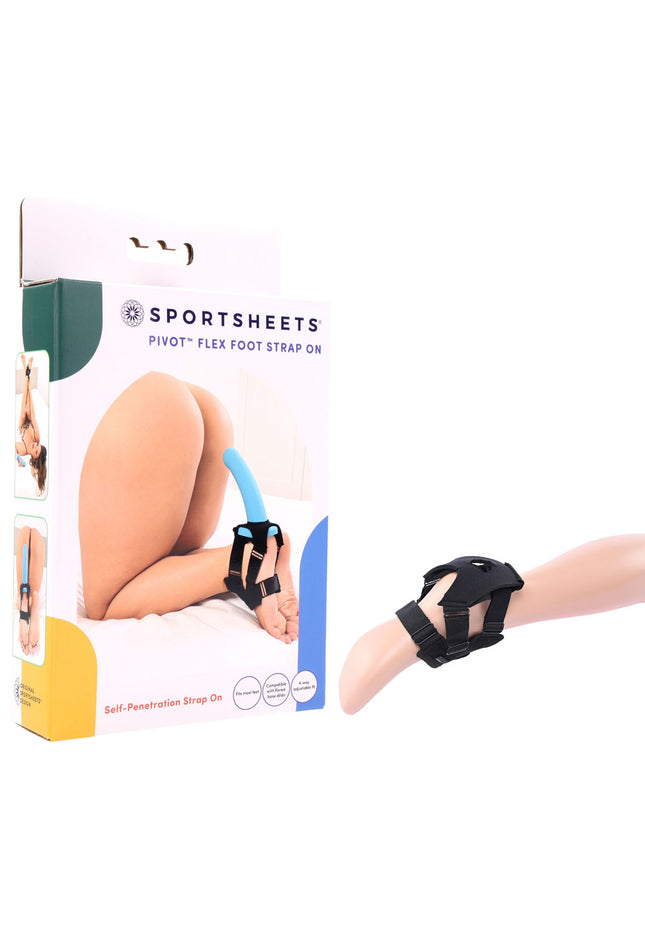 Pivot Flex Foot Strap On - Adjustable Strap-On Harness (No Probe Included)