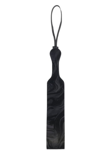 SPORTSHEETS Velvet Noir Loop Paddle - Black 42 cm Paddle
