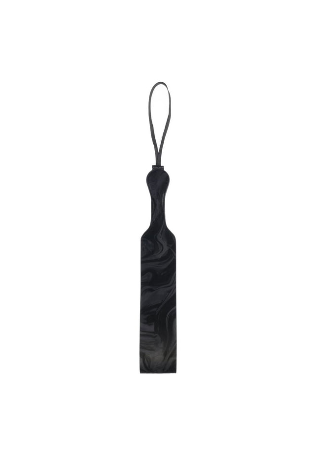 SPORTSHEETS Velvet Noir Loop Paddle - Black 42 cm Paddle