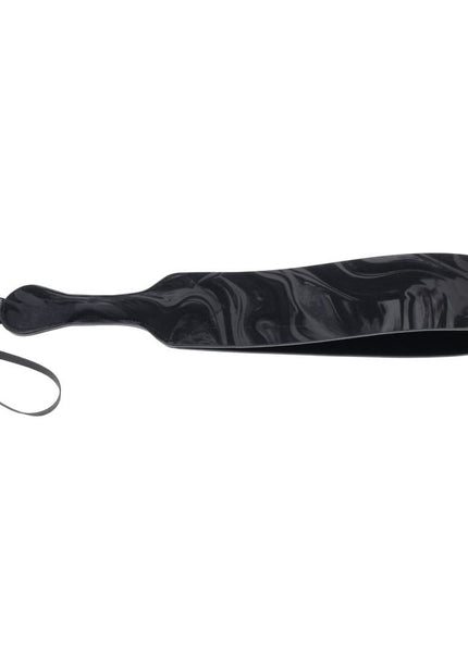 SPORTSHEETS Velvet Noir Loop Paddle - Black 42 cm Paddle