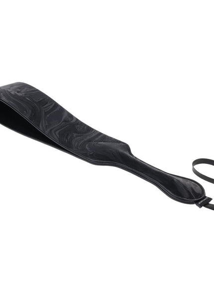 SPORTSHEETS Velvet Noir Loop Paddle - Black 42 cm Paddle