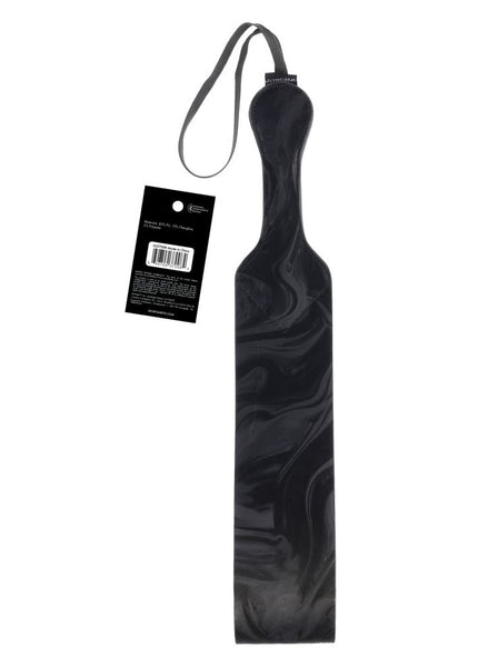 SPORTSHEETS Velvet Noir Loop Paddle - Black 42 cm Paddle