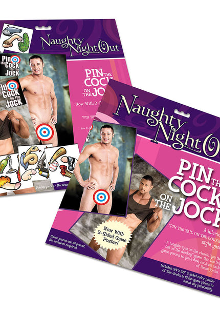 Pin The Cock On The Jock - Hens Party Game