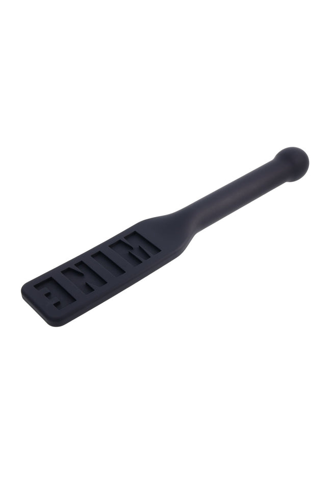 EDGE MINE Silicone Paddle - Black Spanking Paddle