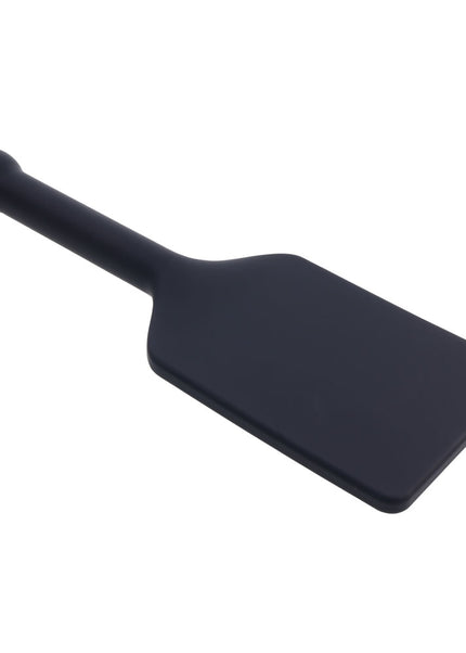 EDGE FUCK TOY Silicone Paddle - Black Silicone Spanking Paddle