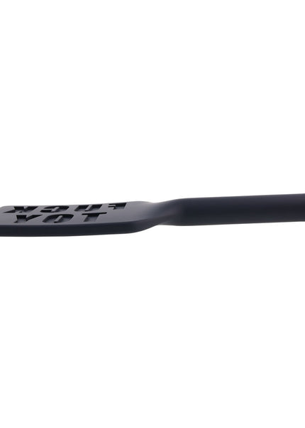 EDGE FUCK TOY Silicone Paddle - Black Silicone Spanking Paddle