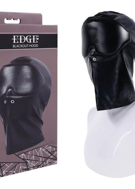 EDGE Blackout Hood - Black Hood Mask