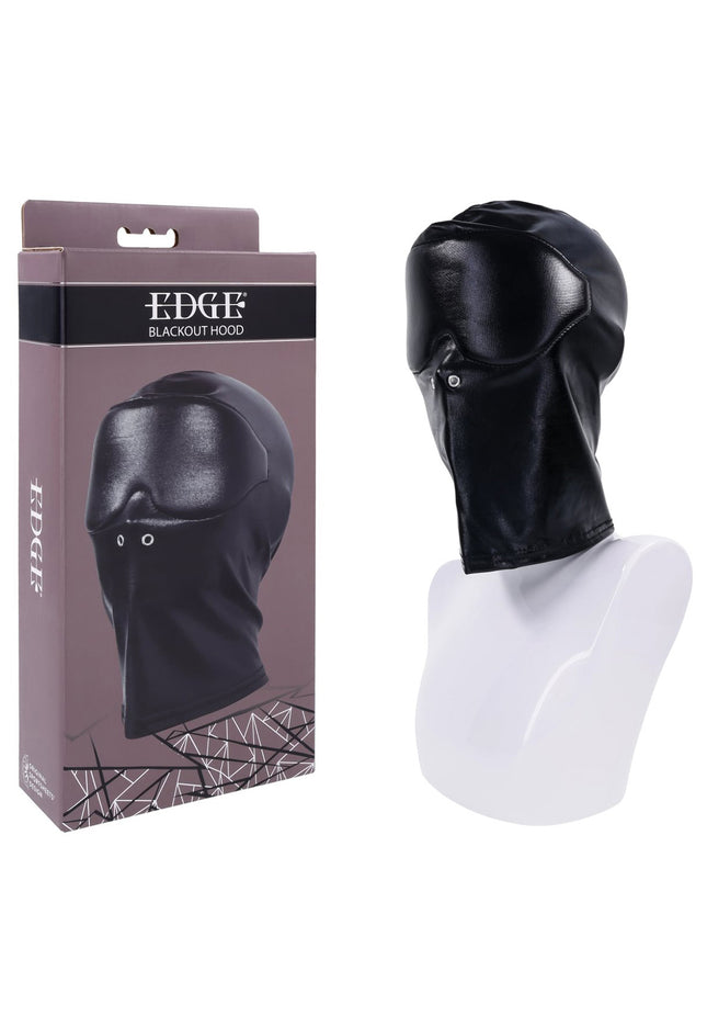 EDGE Blackout Hood - Black Hood Mask