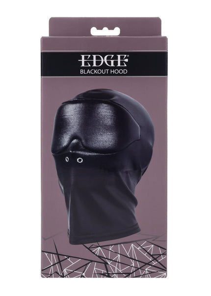 EDGE Blackout Hood - Black Hood Mask