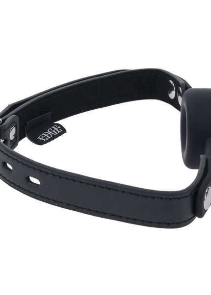 EDGE Silicone Ring Gag - Black Mouth Restraint