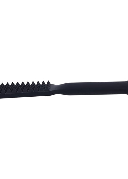 EDGE Spiked Silicone Paddle - Black Spanking Paddle with Insertable Handle