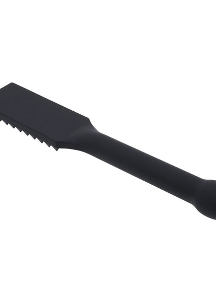 EDGE Spiked Silicone Paddle - Black Spanking Paddle with Insertable Handle