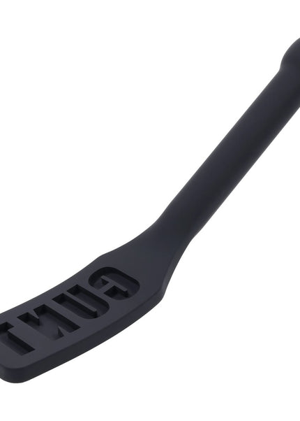 EDGE CUNT Silicone Paddle - Black Silicone Paddle with Insertable Handle