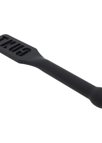 EDGE CUNT Silicone Paddle - Black Silicone Paddle with Insertable Handle