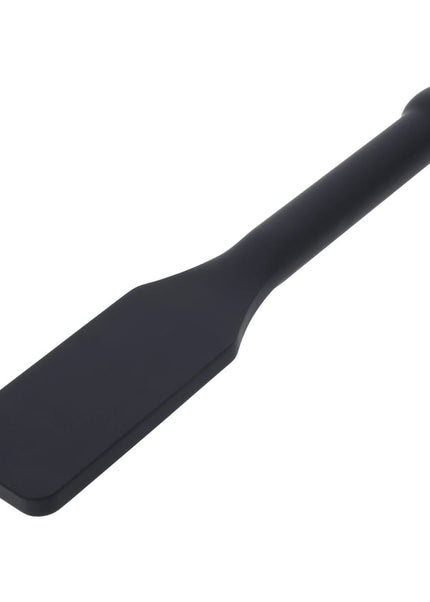 EDGE CUNT Silicone Paddle - Black Silicone Paddle with Insertable Handle