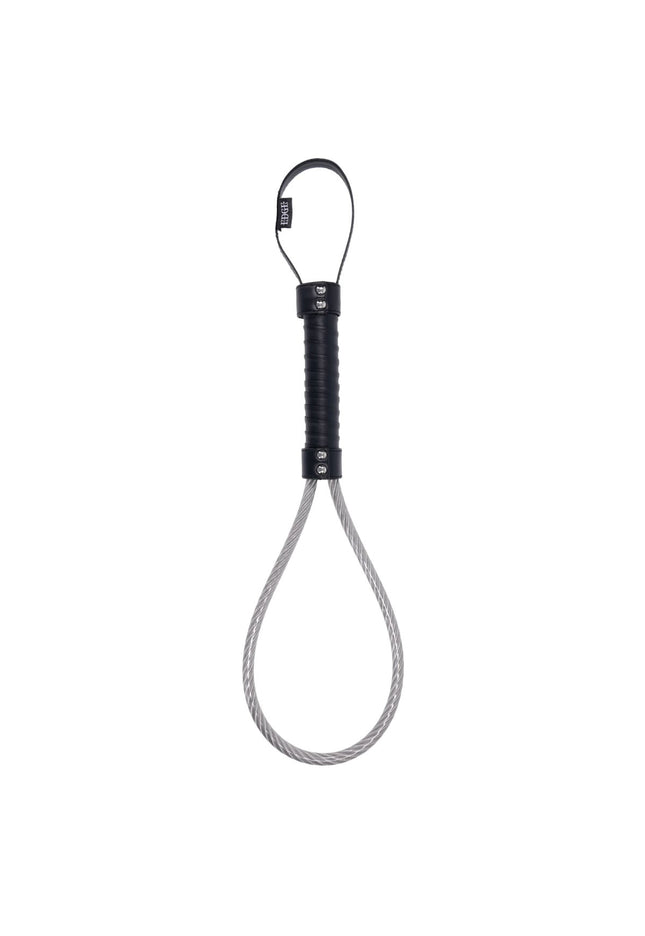 EDGE Metal Loop Spanker - Metal Spanker Whip