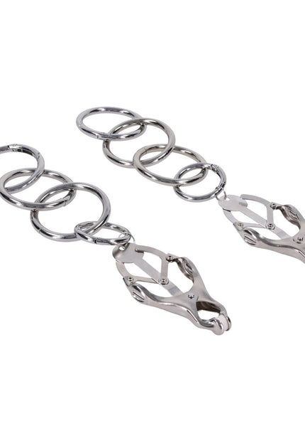 EDGE Tuggable Clover Clamps - Metal Nipple Restraints