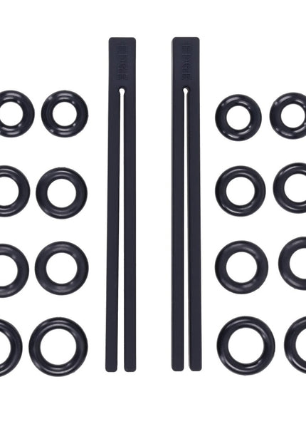 EDGE Silicone Pinching Rods - Black Nipple Restraints