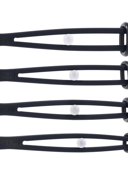 EDGE Silicone Pinching Rods - Black Nipple Restraints