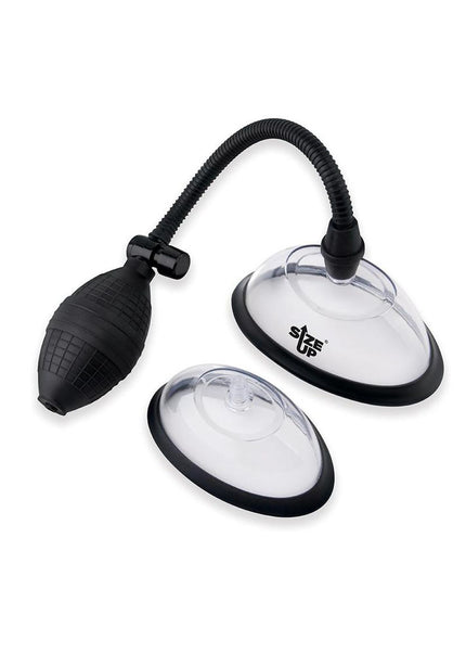 Size Up Classic Pussy Pump with 2 Chambers - Vagina Pump with 2 Interchangeable Chambers