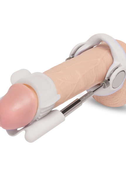 Size Up Penis Extender - White Penis Extender Kit - 10 Piece Set