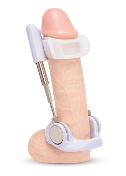 Size Up Penis Extender - White Penis Extender Kit - 10 Piece Set