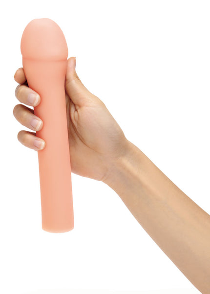 Size Up Realistic 3'' Penis Extender - Flesh 7.6 cm (3'') Penis Extension Sleeve