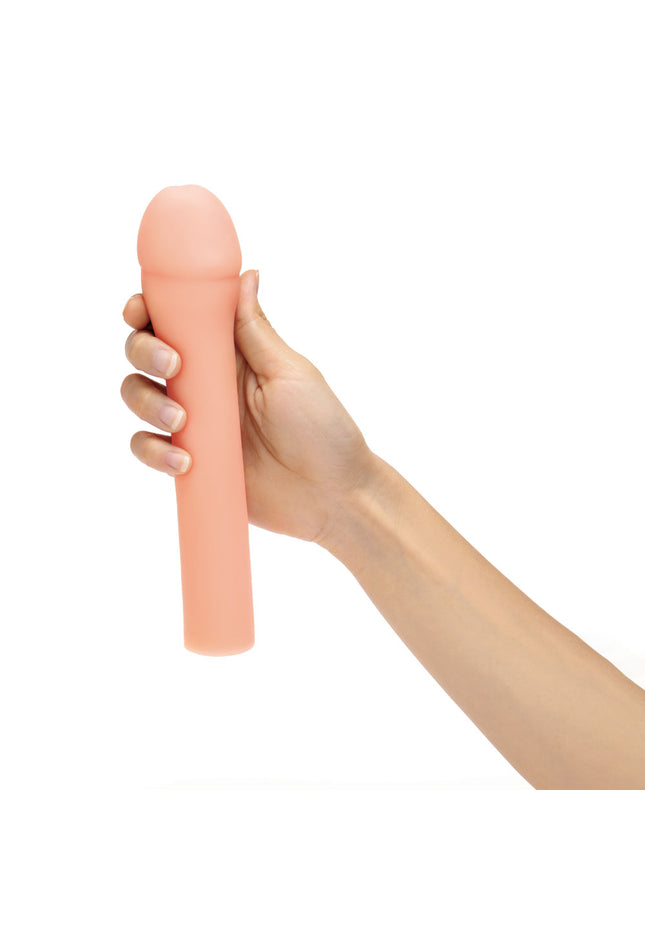 Size Up Realistic 3'' Penis Extender - Flesh 7.6 cm (3'') Penis Extension Sleeve