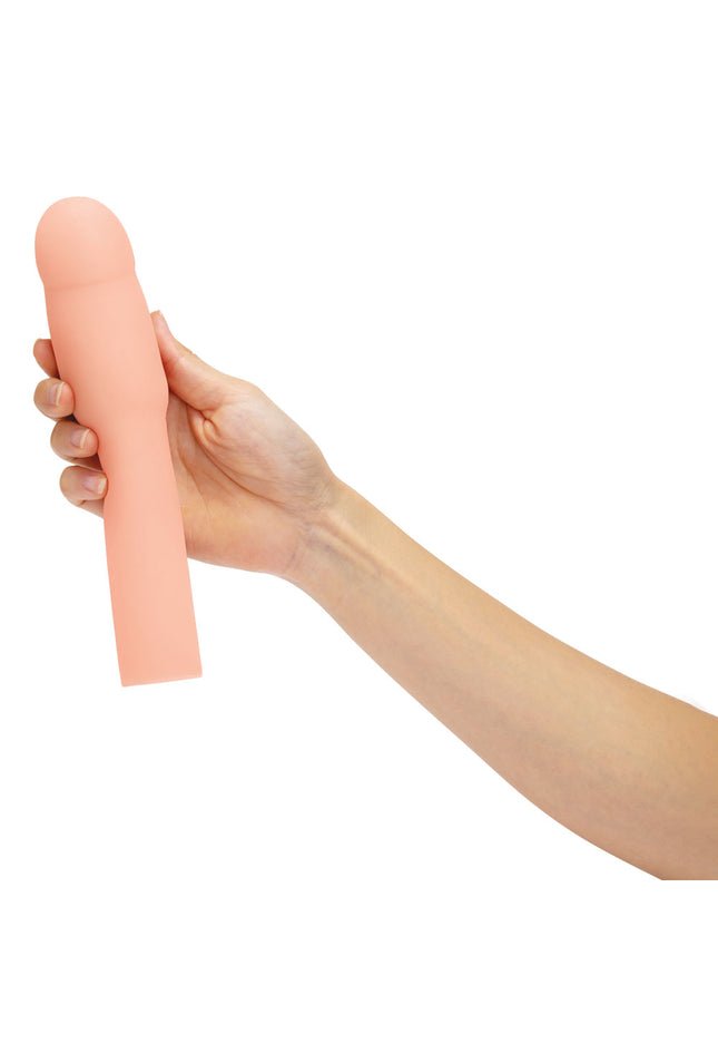 Size Up Realistic 4 Inch Penis Extender - Flesh 10.1 cm (4'') Penis Extension Sleeve