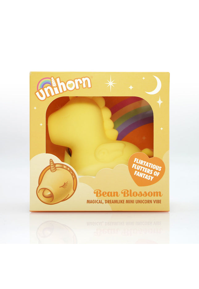 Unihorn - Bean Blossom - Yellow USB Rechargeable Flicking Stimulator
