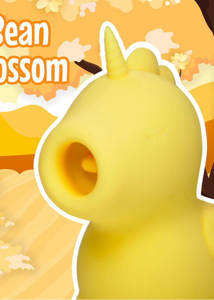 Unihorn - Bean Blossom - Yellow USB Rechargeable Flicking Stimulator