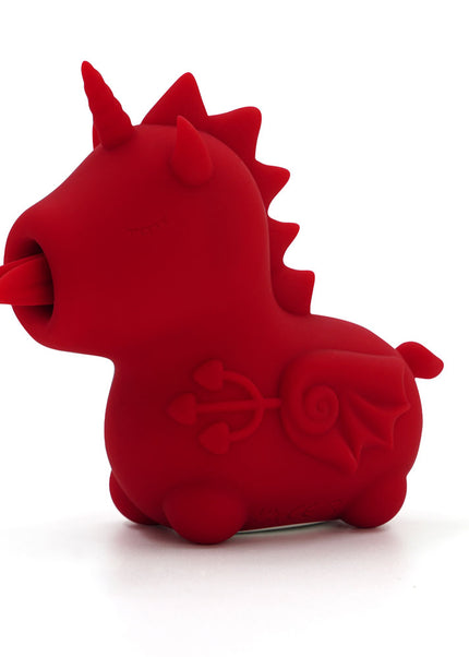 Unihorn - Blaze Diablo - Red USB Rechargeable Forked Tongue Flicking Stimulator