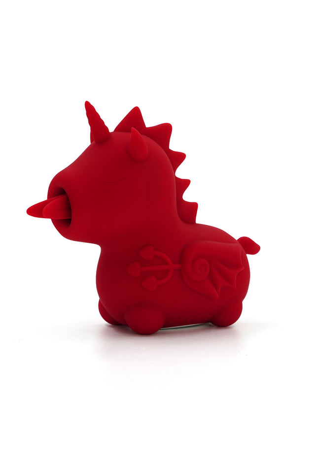 Unihorn - Blaze Diablo - Red USB Rechargeable Forked Tongue Flicking Stimulator