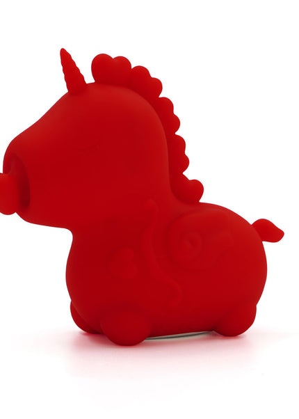 Unihorn - Cupid's Beau - Red USB Rechargeable Heart Nosed Stimulator