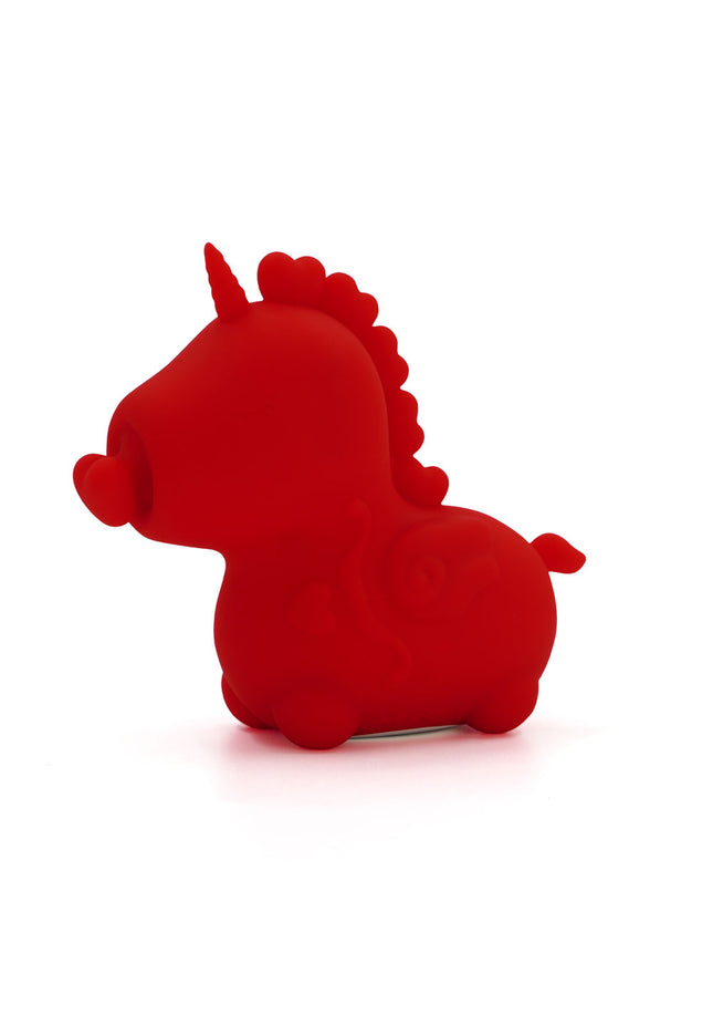 Unihorn - Cupid's Beau - Red USB Rechargeable Heart Nosed Stimulator