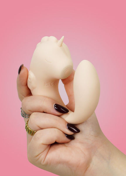Unihorn - C Horse - Coral Throb - Coral USB Rechargeable Dual Unicorn Vibrator