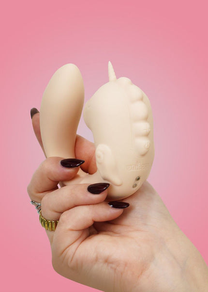 Unihorn - C Horse - Coral Throb - Coral USB Rechargeable Dual Unicorn Vibrator
