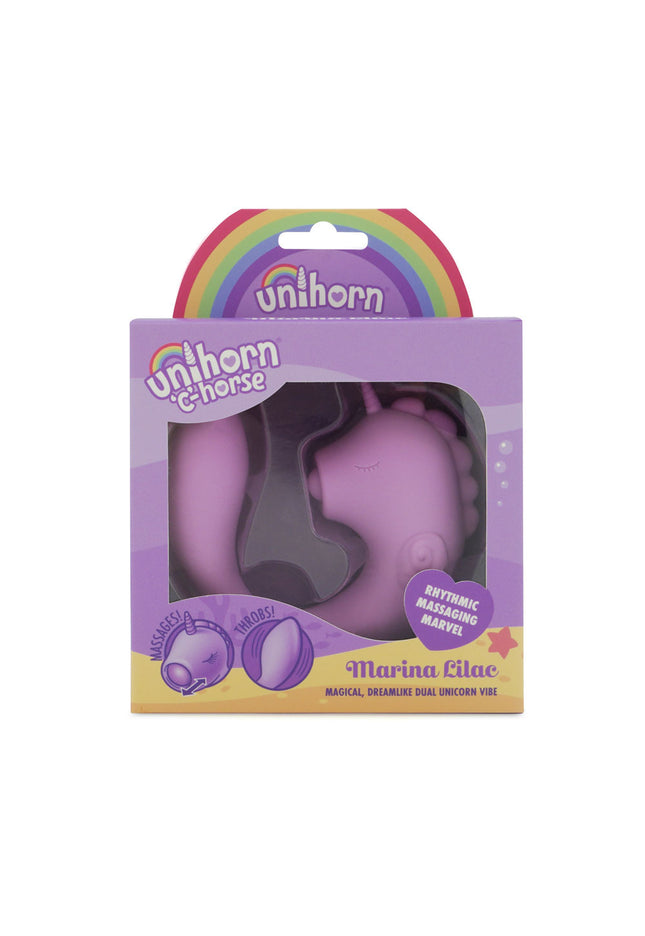 Unihorn - C Horse - Marina Lilac - Lilac USB Rechargeable Dual Unicorn Vibrator