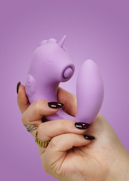 Unihorn - C Horse - Marina Lilac - Lilac USB Rechargeable Dual Unicorn Vibrator