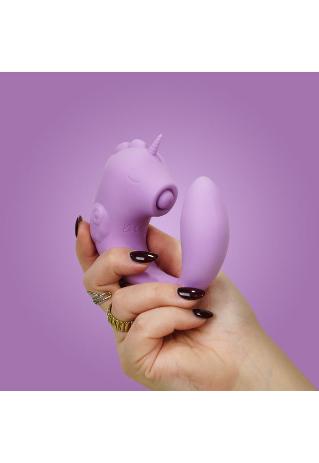 Unihorn - C Horse - Marina Lilac - Lilac USB Rechargeable Dual Unicorn Vibrator