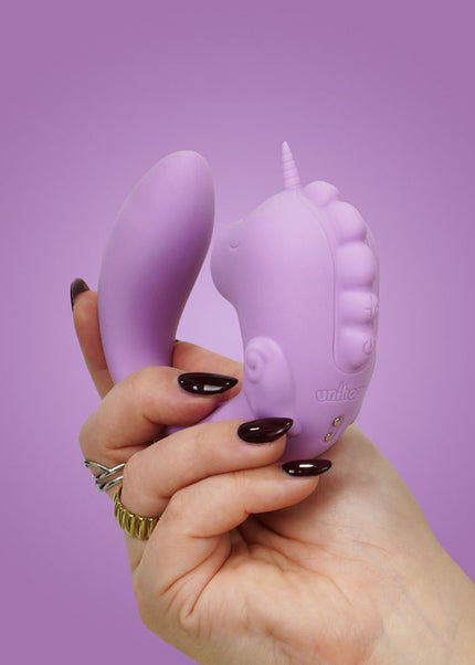 Unihorn - C Horse - Marina Lilac - Lilac USB Rechargeable Dual Unicorn Vibrator