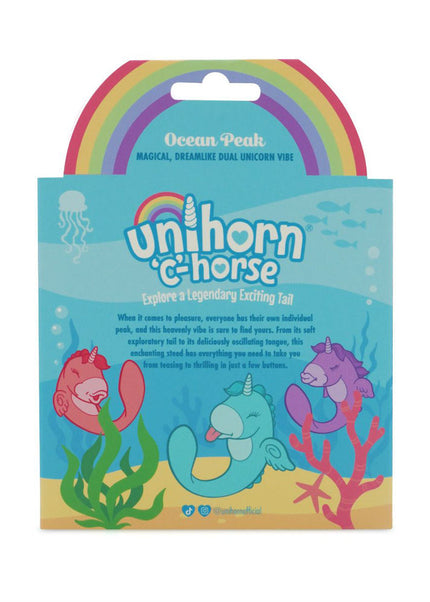 Unihorn - C Horse - Ocean Peak - Ocean Peak USB Rechargeable Dual Unicorn Vibrator