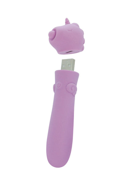 Unihorn - USB Bullet - Karma Lilac - Lilac USB Rechargeable Vibrating Bullet