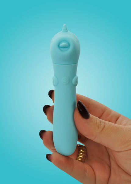 Unihorn - USB Bullet - Mount'n Peak - Teal USB Rechargeable Vibrating Bullet