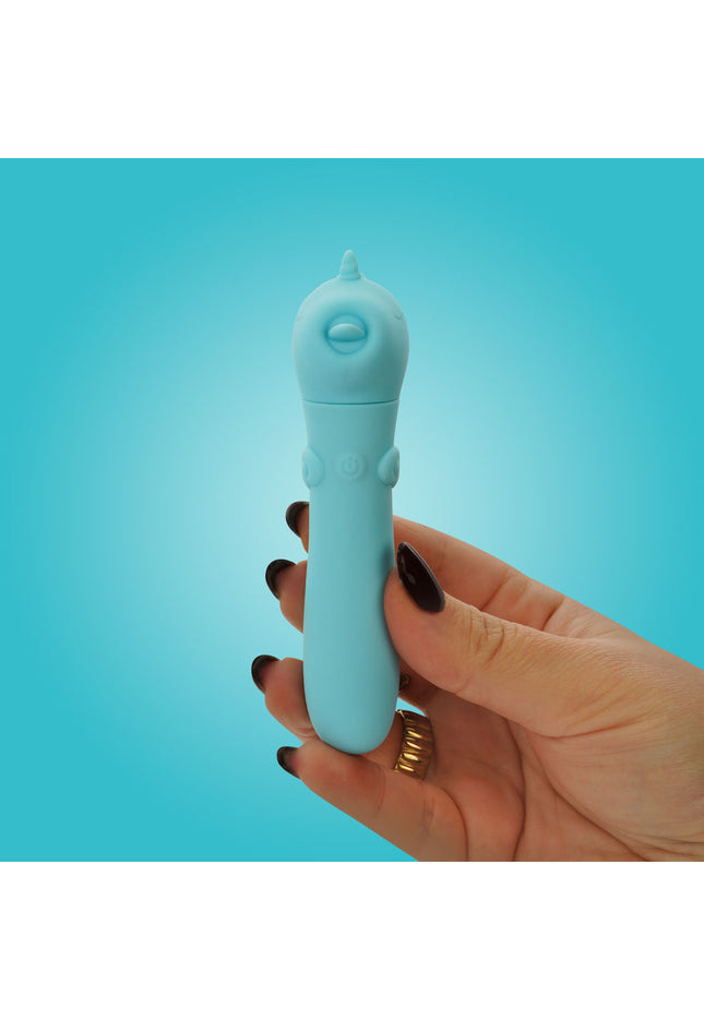 Unihorn - USB Bullet - Mount'n Peak - Teal USB Rechargeable Vibrating Bullet