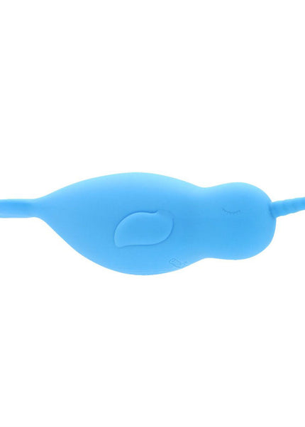 Unihorn of the Sea - Neigh Mo - The Narwhal - Blue USB Rechargeable Dual Motor Stimulator