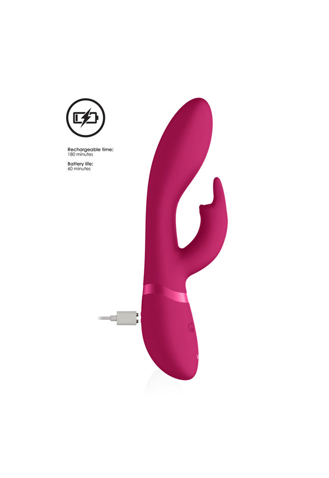 Vive Zosia - Pink 21.3 cm USB Rechargeable Rabbit Vibrator
